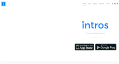 Desktop Screenshot of intros.com